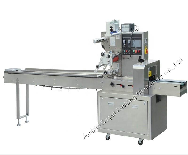 Quality Fast Horizontal Pillow Packing Machine Cosmetic film packaging factory making for sale
