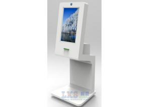 Quality Library Card Dispenser Self Checkout Kiosk Cold Rolled Steel Free Standing Stylish for sale