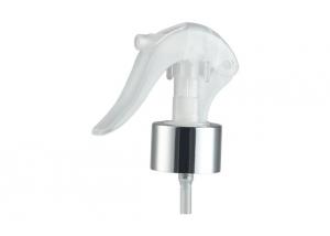 Quality Aluminum Closure Transparent Mini Trigger Sprayer 28/410 Size for sale