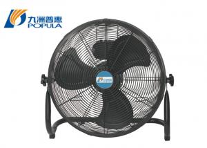 Quality Modern Portable Electric Table Fan Low Noise Black Color For Home / Office for sale