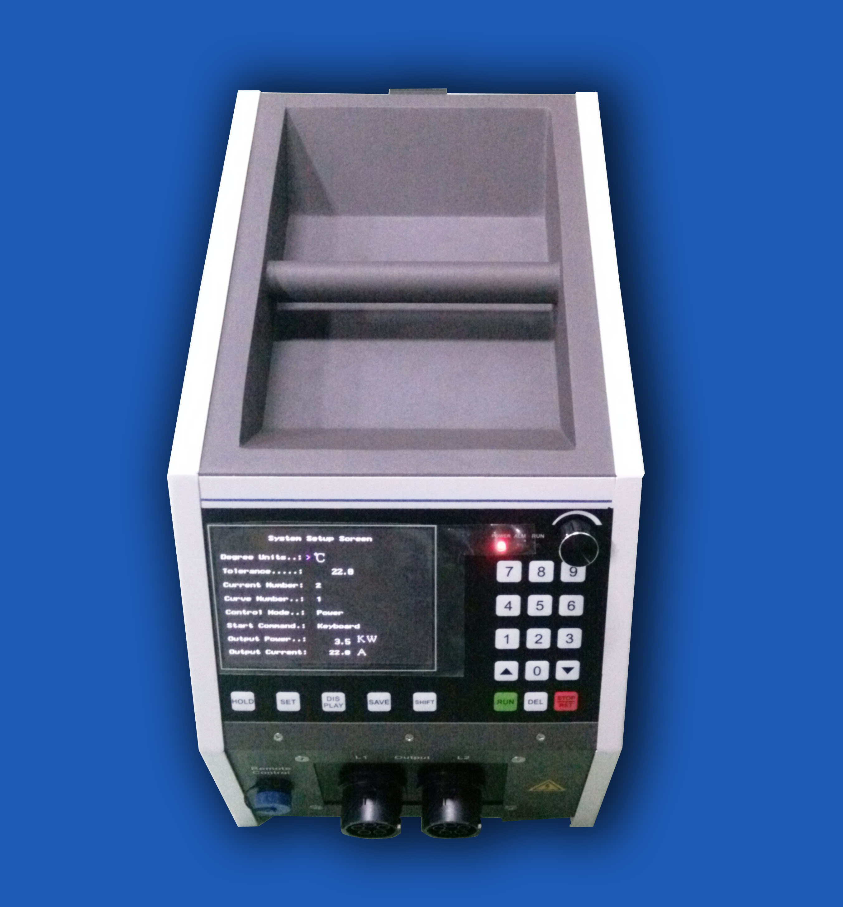 Portable Medium Frequency Induction Heating Machine For Preheating Valve Body to 400°F