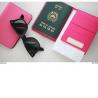 Buy cheap 9.5x13.5cm EN17 Leather Notebook Covers PU Holder Spot UV For Passport from wholesalers