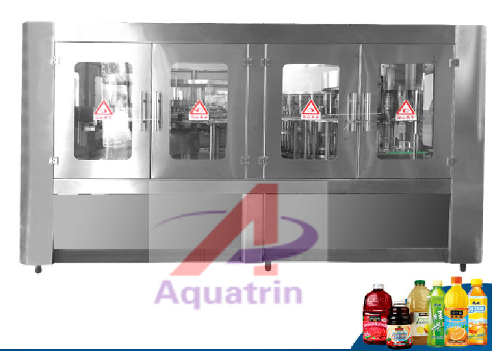 Quality PLC Control 200ml Juice Filling Machine output 1500B/H Juice Bottling Machine for sale