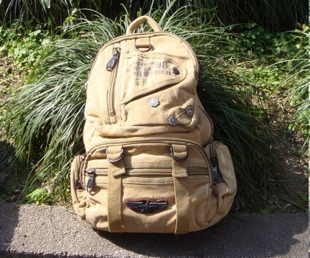 Quality high quality fashion canvas backpack for sale