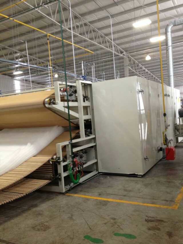 500kg/H Soft Thermal Bonding Wadding Production Line For Mattress