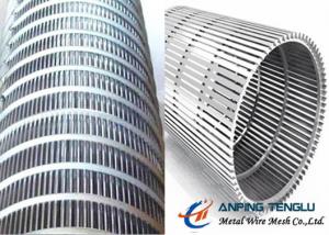 Quality stainless steel 302,304,304L,316,316L/Water Well Screen/cylindrical wire mesh screen filter for sale