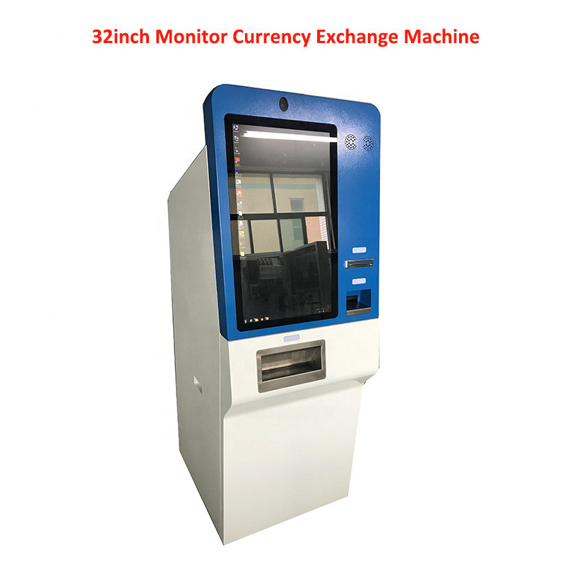 Buy Windows10 OS Foreign Currency Exchange Kiosk Currency Exchange Atm Machine at wholesale prices