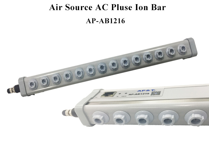 Quality 100mm Static Eliminator Bar Air Source AC Pulse Ionizer AP-AB1216 for sale
