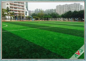 Quality Monofilament PE Football Artificial Turf Anti - UV Soccer Synthetic Grass for sale