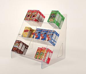 Quality Candy Rack Clear Acrylic Countertop Display CMYK Printing 18mm for sale
