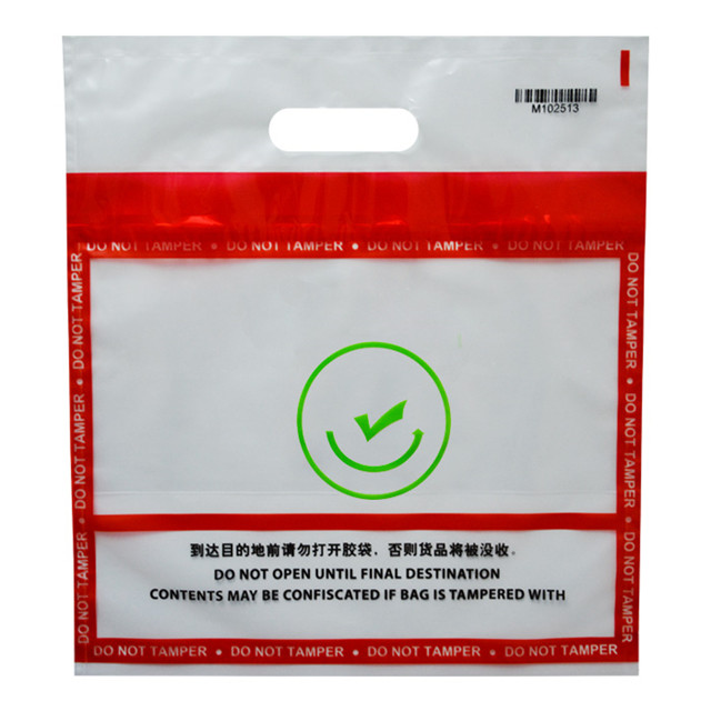 Plastic Tamper Evident Security Bags /Medical Biohazard Specimen Bag for sale
