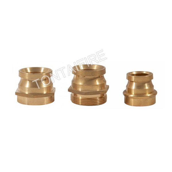 Quality john morris male type brass material adaptors for hydrant system for sale
