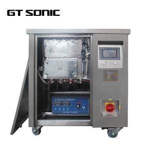 China Dual Frequency Industrial Ultrasonic Cleaning Machine 6000w Heating Power With PLC on sale