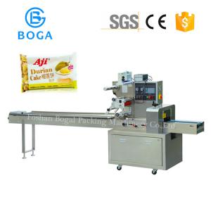 Quality Auto Durian Cookie Packaging Machine / Horizontal Flow Wrap Packing Machine for sale