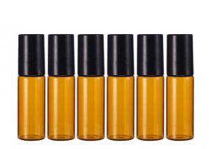 Quality Glass Amber Empty Essential Oil Bottles Leakage Proof High Tightness for sale