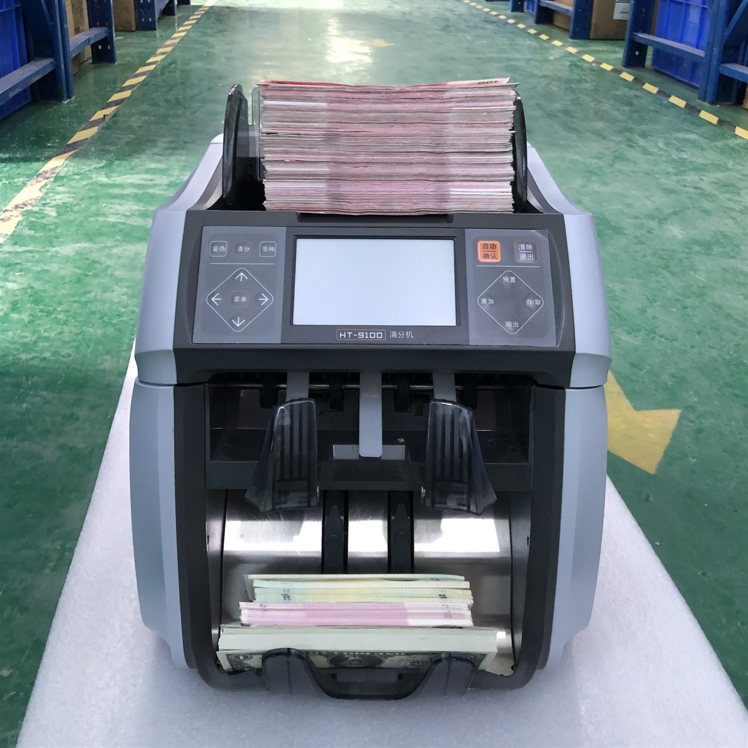 Foreign Currency Money Sorter Machine 800notes/min 1000notes/min for sale
