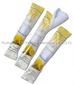 Quality High Speed Horizontal Flow Wrapper Towel Packing Wrapping Easy Operation for sale