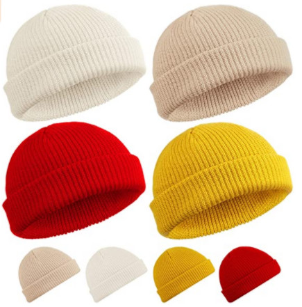 Quality 100% Acrylic Winter Beanies And Caps Warm Men Cable Knit Hat for sale