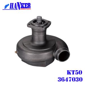 Quality Semi-Automatic Diesel Cummins Engine Forklift Water Pump KT50 3647030 for sale