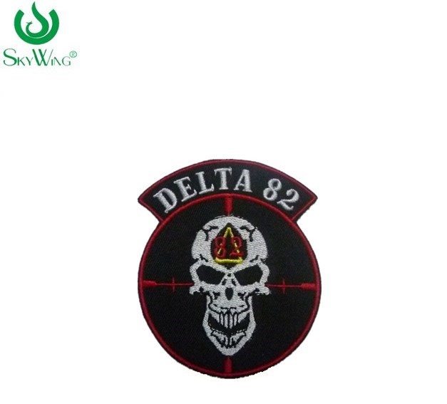 Quality 3D Recycle Custom Woven Patches Handmade Durable Fabric Sew On Badges for sale