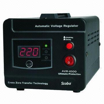 Quality 500 to 2,000VA Automatic Voltage Regulator with Zero-cross Technology for sale