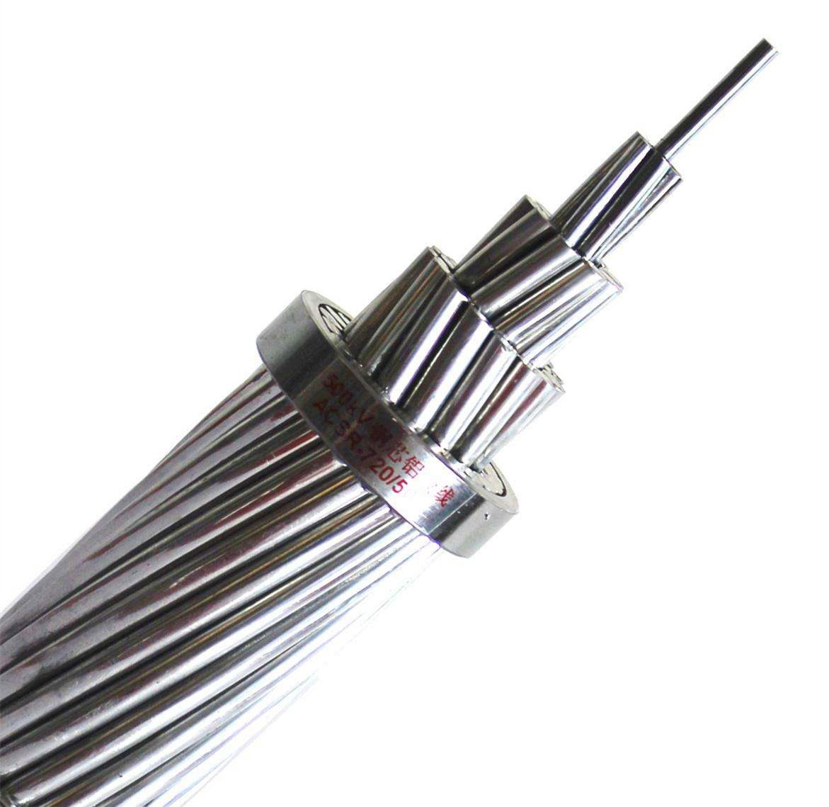 Quality ACSR Silver Aluminum Conductor Steel Reinforced Bare Conductor Cable for sale