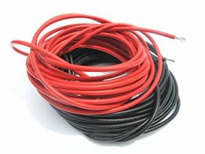 Quality Red Black TUV Approval 10awg 6mm solar dc wire for sale