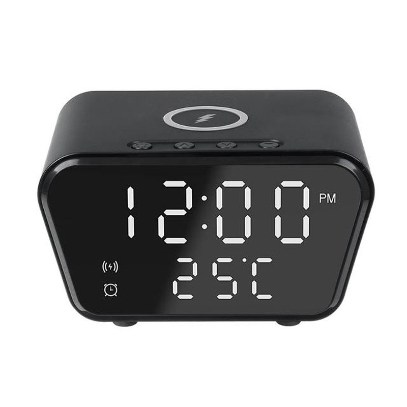 Quality 15W Alarm Clock Wireless Charger for sale