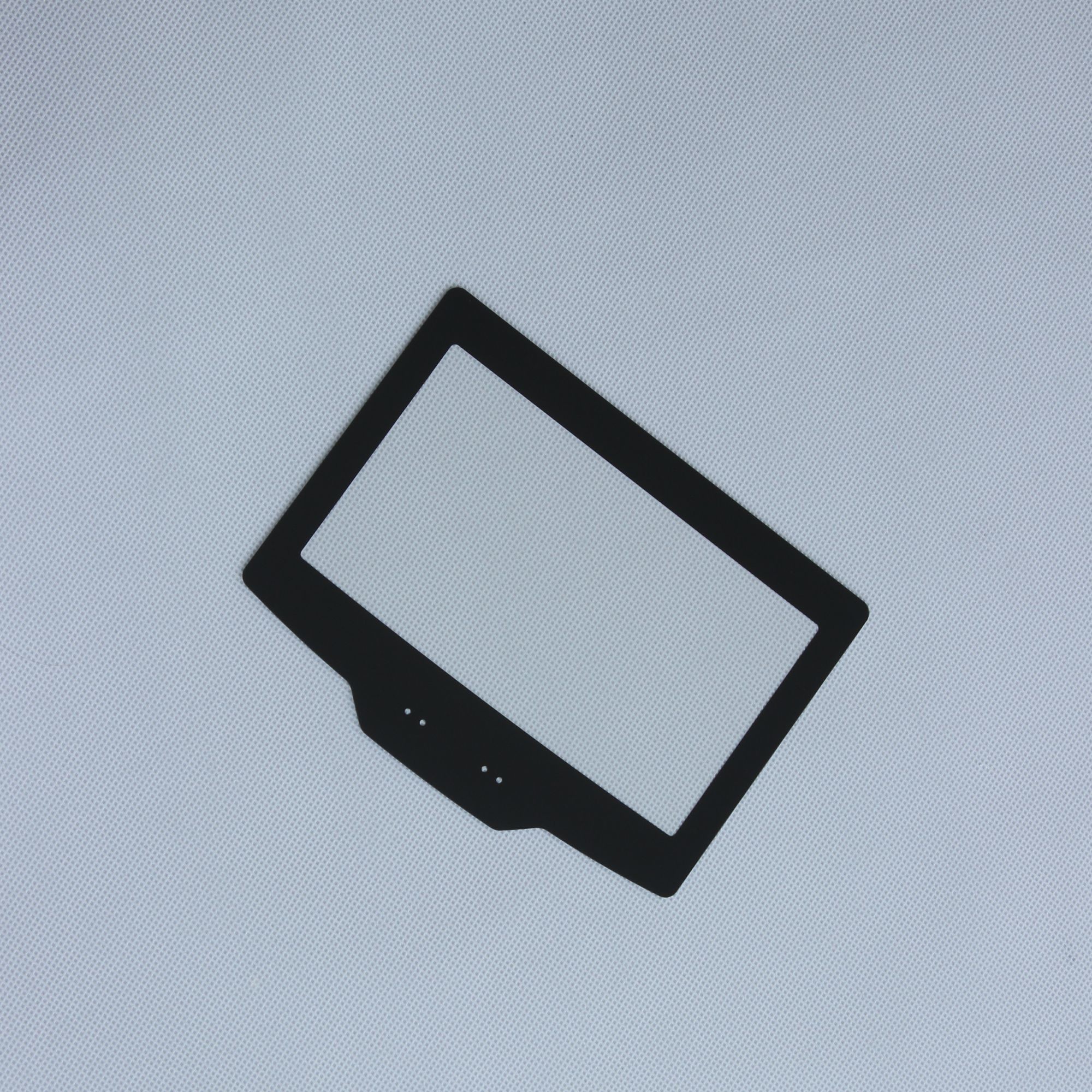 Quality custom 0.7mm, 1.1mm, 2.0mm, 3.0mm chemically/thermal tempered glass for capacitive touchscreen panel lens for sale