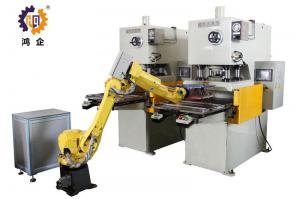 Quality PLC / MMI Control Hydraulic Punching Machine With Robot Manipulator for sale