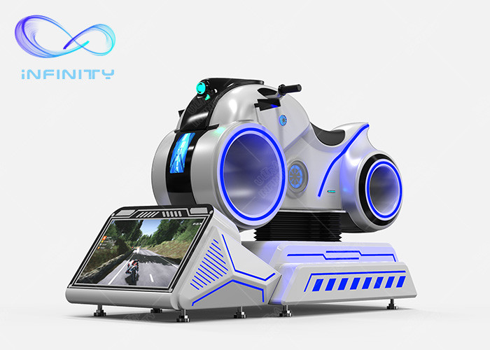 Quality 9D VR Motorcycle Racing Simulator Gaming Machine UL Approved for sale
