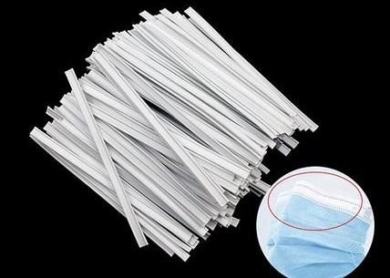 Buy cheap Single Metal Disposable Masks 3mm Plastic Nose Wire from wholesalers