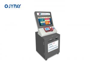 Quality Gray TFT Touch Screen Payment Kiosk With Windows / Android / Linux Operating System for sale