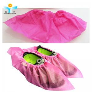 Quality Soft And Breathable Disposable Shoe Covers Non Woven Fabric Over Dustproof Anti Skid for sale