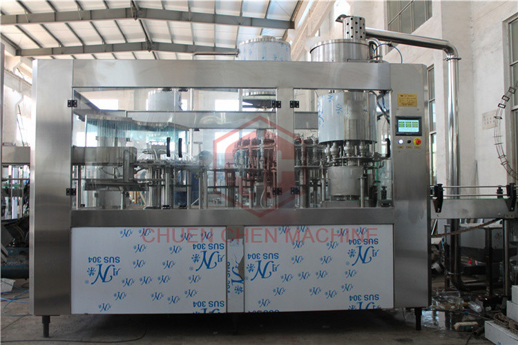 Quality Aqua Water Non Carbonated Drink Hot Juice Filling Machine With High Speed 10000BPH for sale