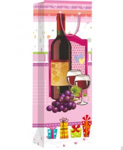 Quality Hiqh quality custom paper material for shopping wine bag for sale