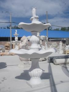 Quality Natural stone fountain in garden for sale