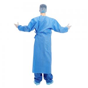 Quality Isolation Disposable Protective Clothing Medical Gown Blue S-XXXXL for sale