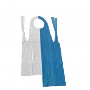 Quality Anti Dust PE Foodcare Waterproof Apron OEM Acceptable for sale