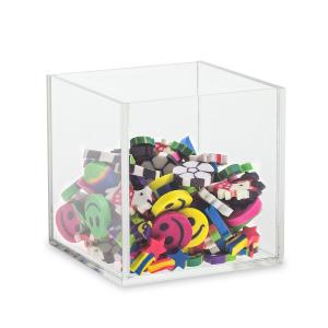 Quality UV Resistance Clear Acrylic Storage Box 3mm Thickness 1L-3L Capacity for sale
