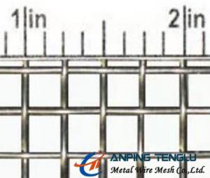 Quality SS, Cu, Al Material Single Intermediate Crimped Wire Mesh, 4Mesh 0.6-3mm Wire for sale