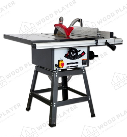 430mmx670mm 1500w Woodworking Table Saw Machine With Sliding Table