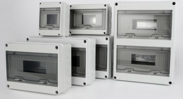 Quality Plastic Terminal Lighting Distribution Boxes 100A For Electrical 36 Modules for sale