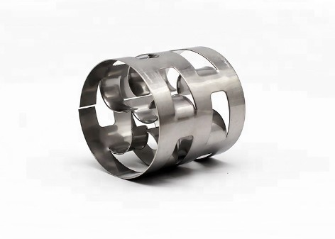 China 2 Inch Stainless Steel Pall Rings 50mm Size Ss304 Material 16# Type on sale