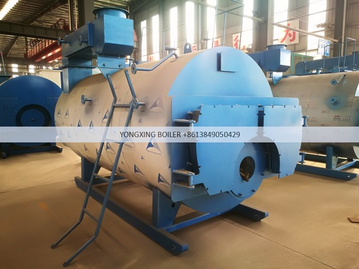 Quality Perfect 4 Ton Natural Gas Fired Steam Boiler WNS 4-1.25-YQ  Industrial Fire Tube for sale
