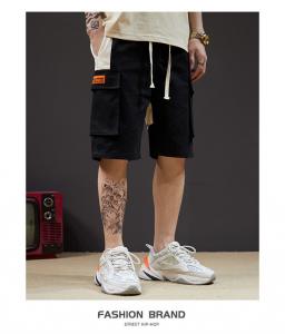 Quality Straight Wide Leg Men Streetwear Shorts Polo Cargo Shorts for sale