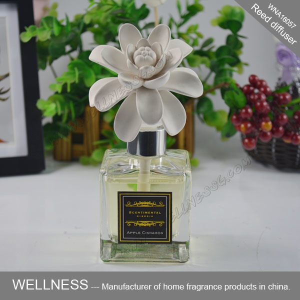 Quality Exquisite Ceramic Scent Diffuser , Ceramic Flower Fragrance Diffuser ITS Approved for sale