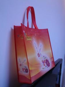 Quality custom promotional cheap custom non woven bag with logo printing for sale