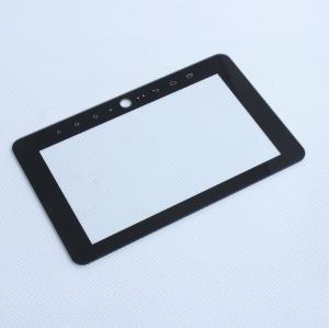 Quality custom tempered glass cover lens 0.7mm/1.1mm/2.0mm for 10.1" Industrial Tablet front glass for sale