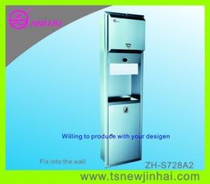 Quality Two in one Concealed Installation Stainless Steel Combination for sale